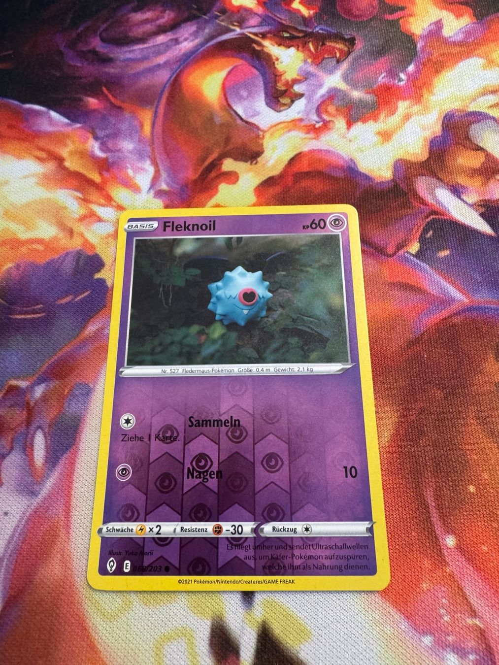 Pokémon Cartes à collectionner: Fleknoil (EVS 068) / Reverse Holo / Drachenwandel – Neuf (Voir description) à Bülach par CherryBlu