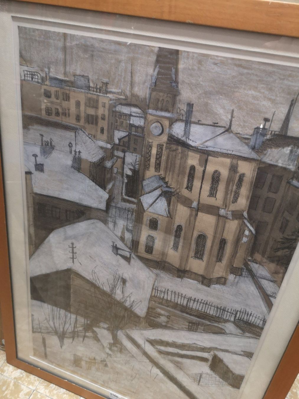 Dipinti: HIVER 54 DESSIN AVEC MONOGRAMME – Usato da Genève venduto da Qanil77 4