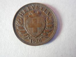 2 Rp. 1926 gute Erhaltung