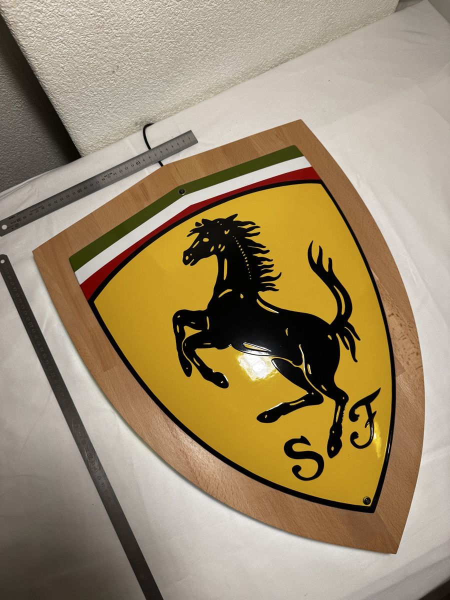 Ferrari Ecriteaux: Blechschild Ferrari - LED – D'occasion à Stüsslingen par leo_nzh6 1