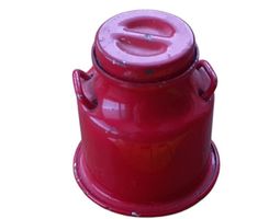 Puppenstube Milchkanne Metall