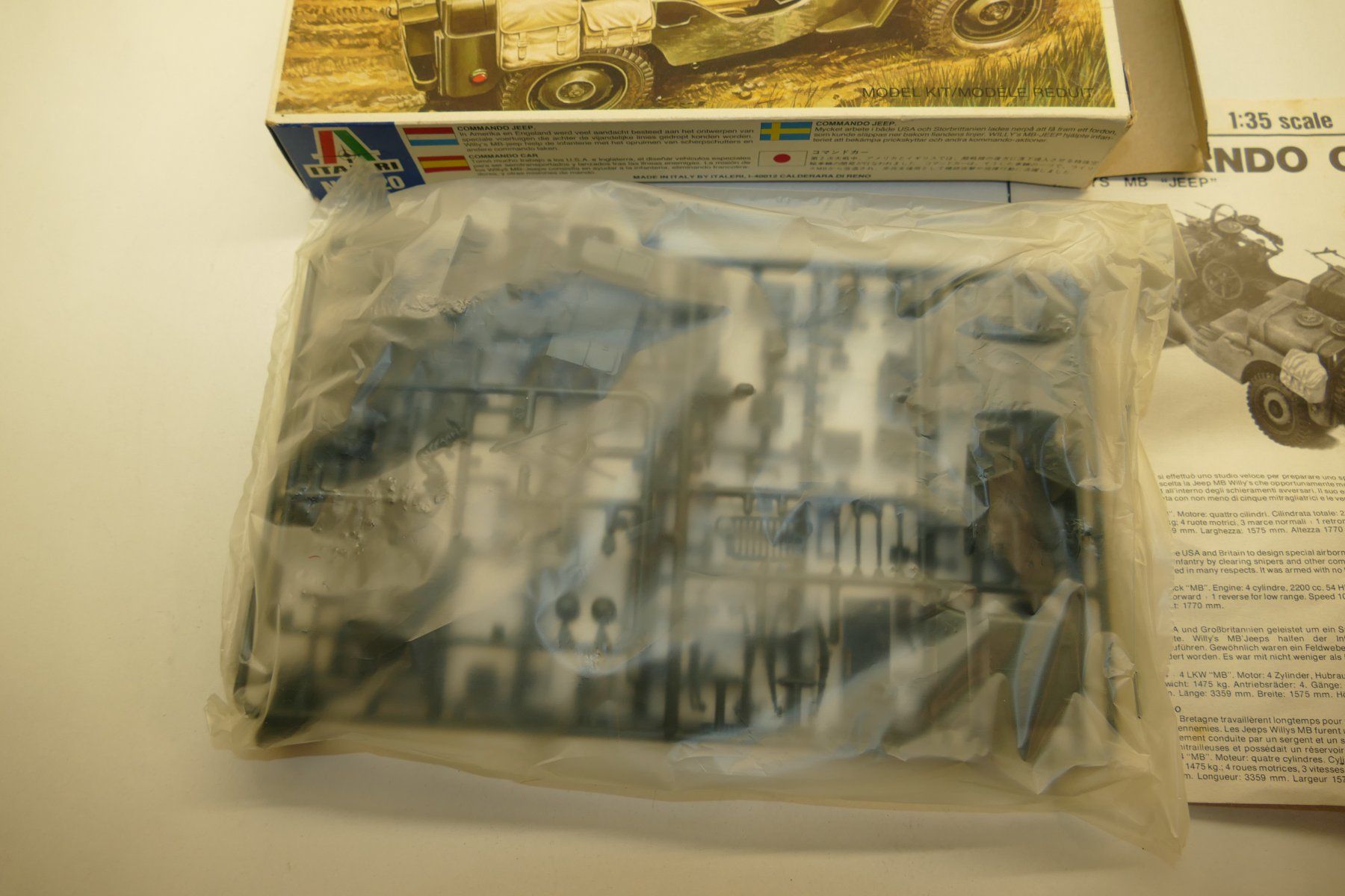 Italeri Kit di modellismo & Modellini statici: Italeri 1:35: Commando Car – Nuovo (secondo la descrizione) da Niederhasli venduto da rail-duerst 2