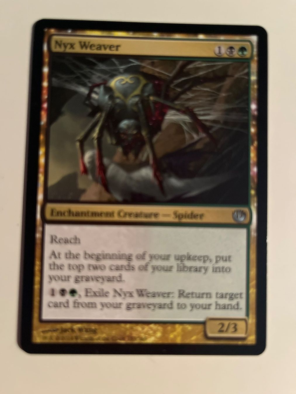Magic The Gathering Carte collezionabili: 1 x Nyx Weaver - Magic: The Gathering - MtG – Usato da Kriens venduto da Shadi1980