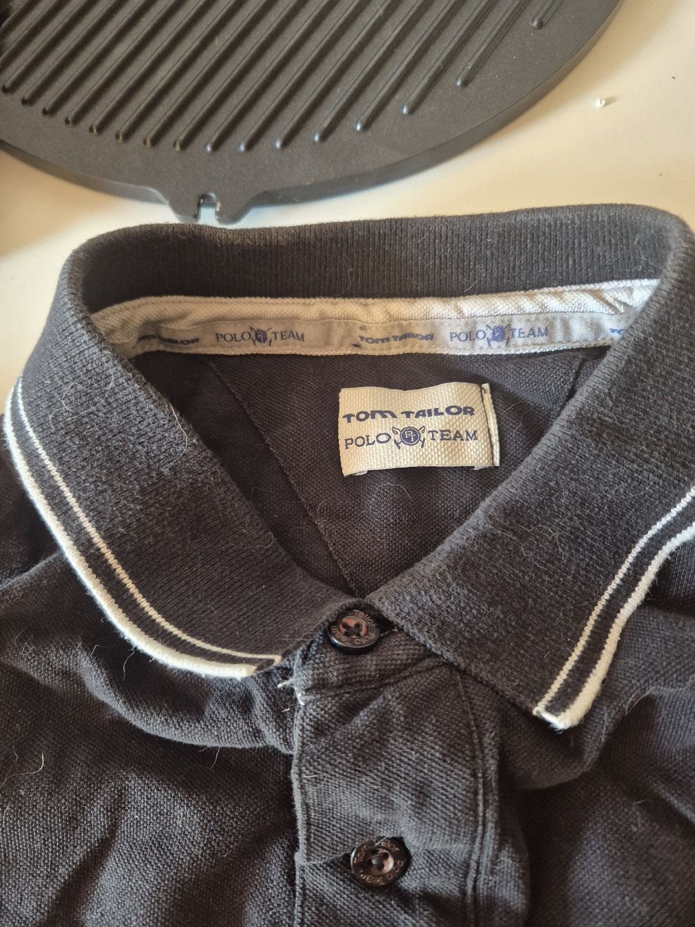 Magliette Polo: Polo Tom Tailor noir, taille XL – Usato da Yverdon-les-Bains venduto da meu_5rgq 1