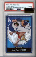 ONE PIECE Promo Don!! (Dodgers 2026) PSA9