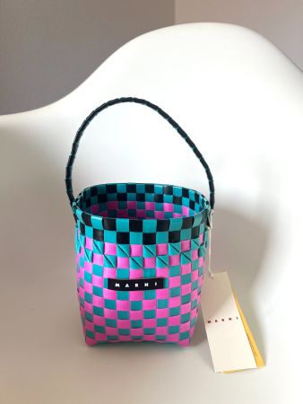 Marni Bucket Bag Handtasche Korb Sommer Neu mit Etikett