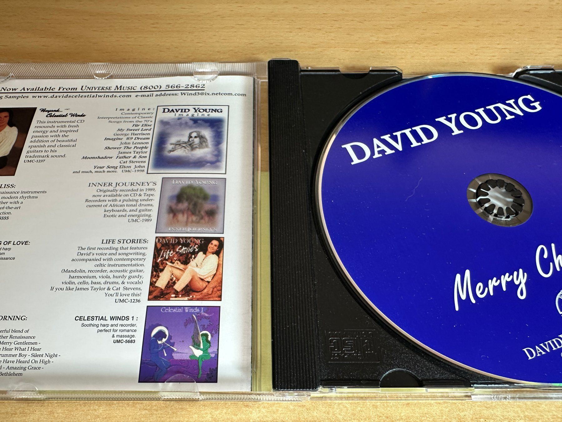 CDs: H8 David Young – Merry Christmas – Gebraucht aus Rikon im Tösstal von Alpenmutz 2