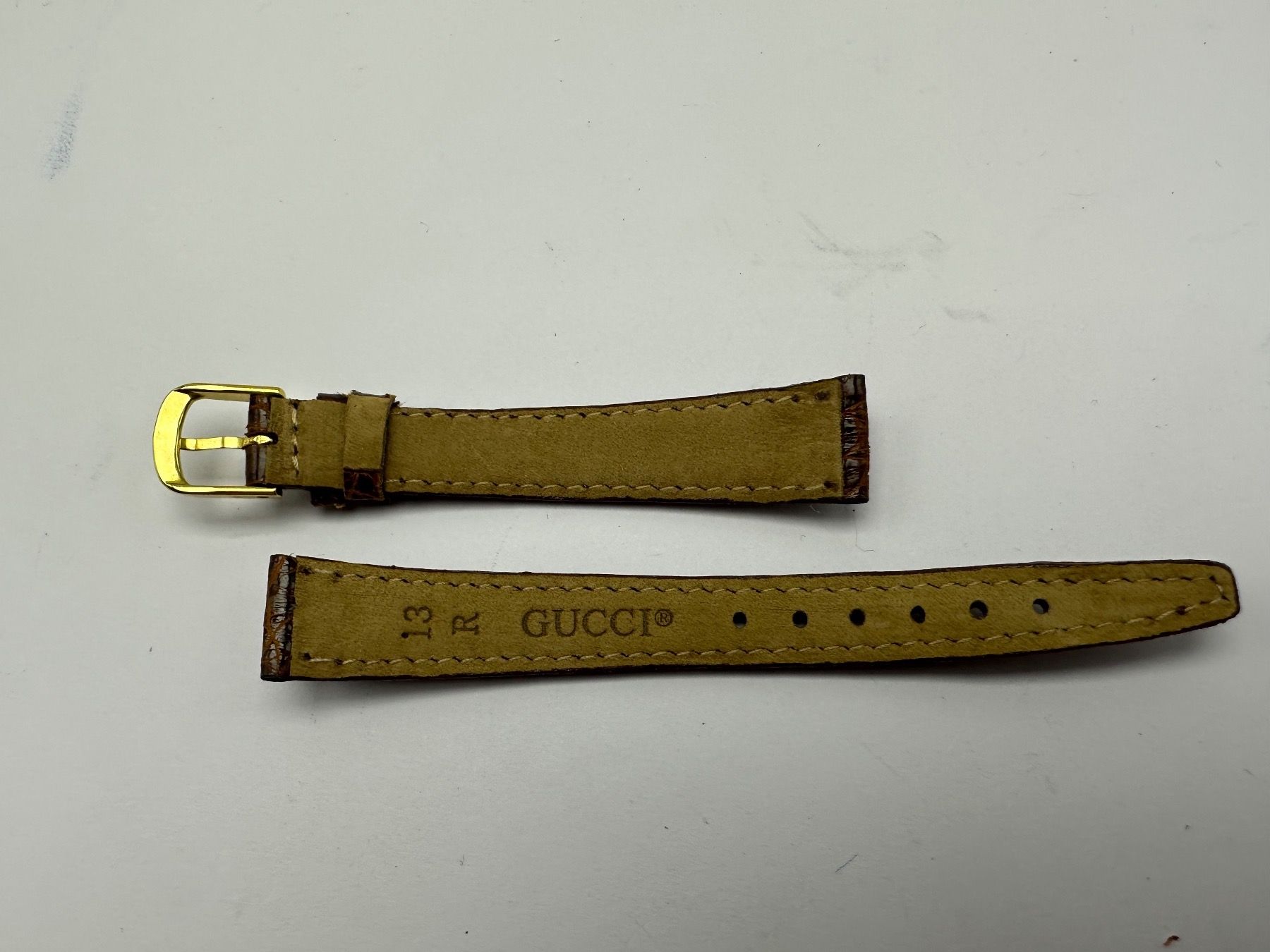 Gucci Orologi: Gucci Damen Lederband 13mm – Usato da Brüttisellen venduto da AlphaOmega05 2