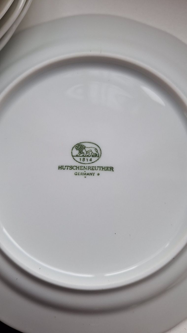 Hutschenreuther Piatti: 4 Teller / Dessertteller Hutschenreuther – Nuovo e nell'imballaggio originale da Schwarzenbach SG venduto da ct-porzellan 1