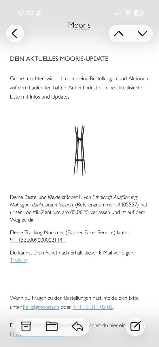 Altro in Decorazioni & Accessori: Designer Kleider Ständer von Ethnicraft – Nuovo (secondo la descrizione) da St. Gallen venduto da Frickmoser 5