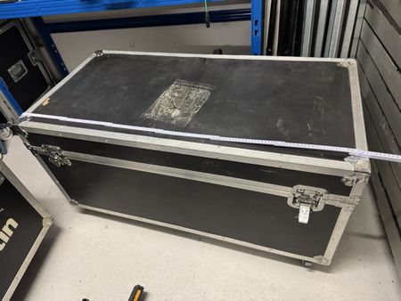 Transportkiste Schwarz  Masse 123x62x65cm