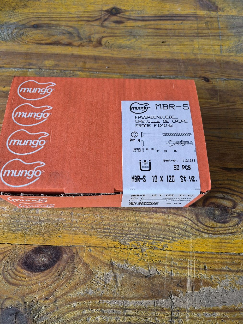 Ancore: Fassadenduebel MB-S 10x120 – Nuovo (secondo la descrizione) da Teufenthal AG venduto da ChT. 1