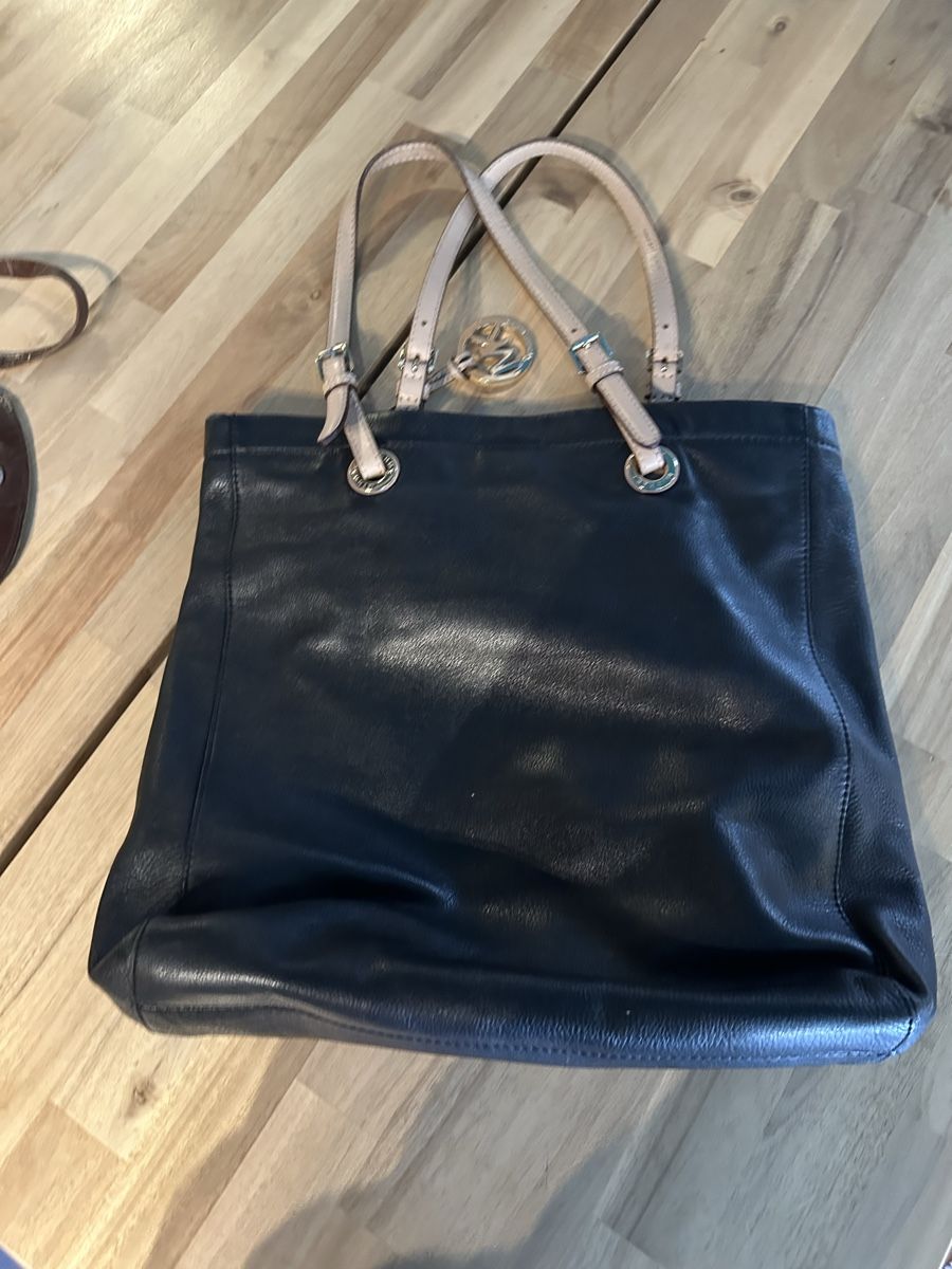 Michael Kors Borse da donna: Michael Kors Ledertasche, Schwarz! – Usato da Interlaken venduto da raphael26 1