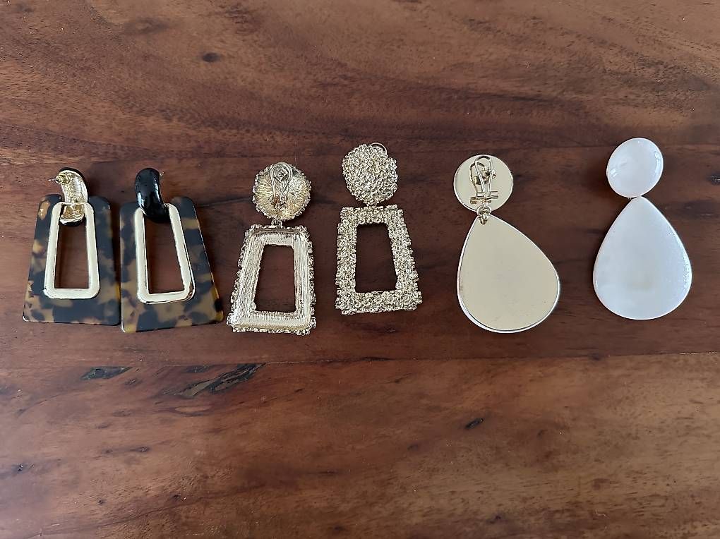 Boucles d'oreille: 3 Wunderschöne Ohrringe – D'occasion à Ennetbaden par bargainhunterin 1
