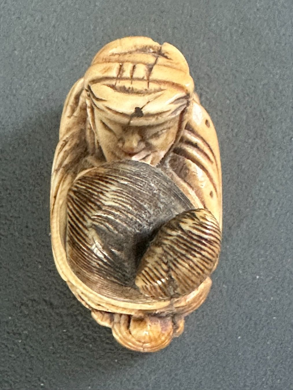 Statuette: Erotische Schnitzerei, Netsuke – Usato da Fehraltorf venduto da Swisscollector 4
