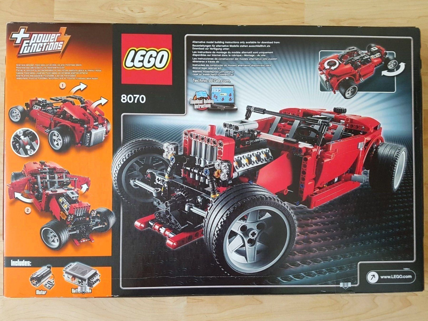 Lego Jeux de construction: Lego Technic #8070 Super-Car oder Hot-Rod 2-Bauarten möglich – D'occasion à Kaiseraugst par ReBu63 9