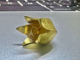 Exklusive Tulpe aus Sterling Silber 925, Goldschmiedearbeit