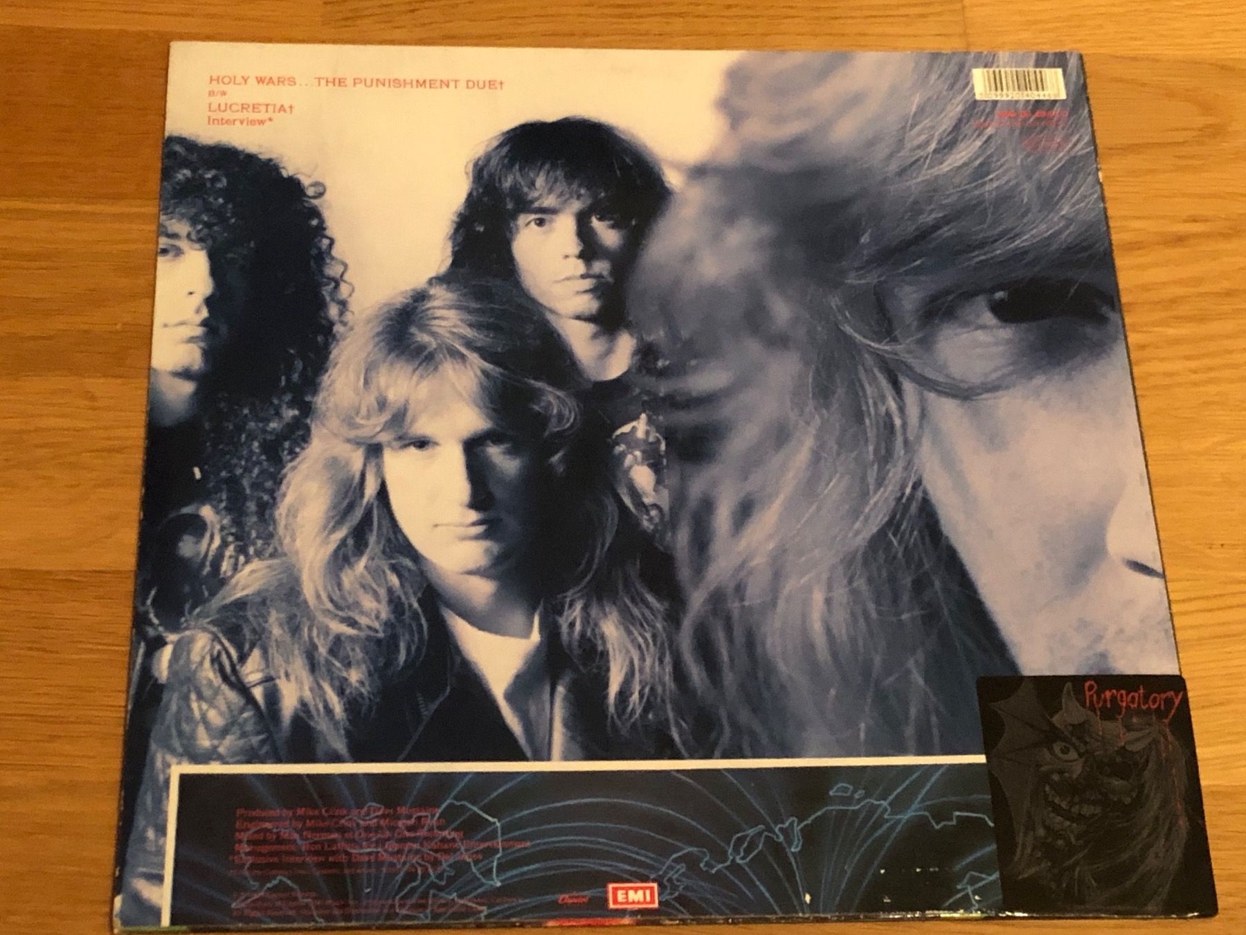 Schallplatten: Megadeth. Maxi 45 Rpm. 1990. Holy Wars – Gebraucht aus Faulensee von Mizuno06 1