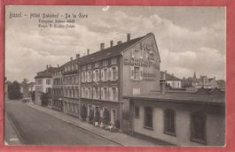 Basel - Hotel Bahnhof - ca. 1915