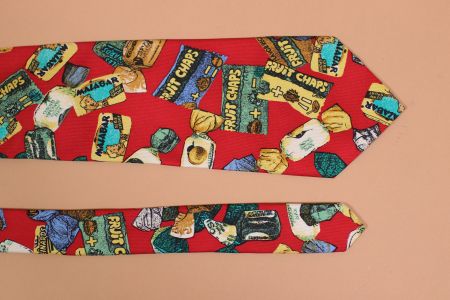 vintage PKZ Malabar Novelty Silk Tie