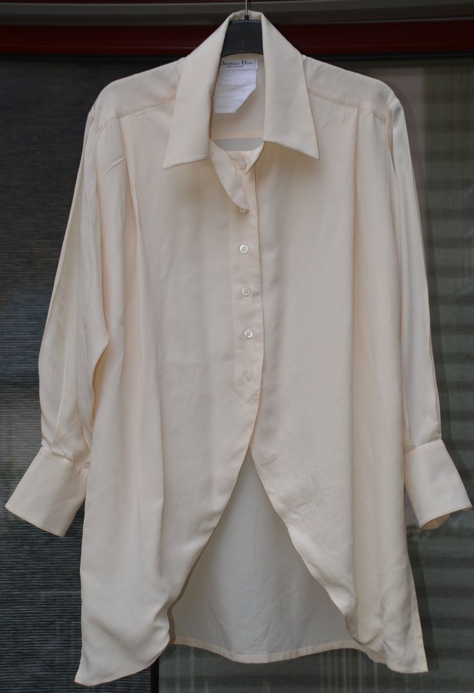 Dior Camicette: Christian Dior Hemdbluse / chemisier .42/44 – Usato da Collonges venduto da arashee 5
