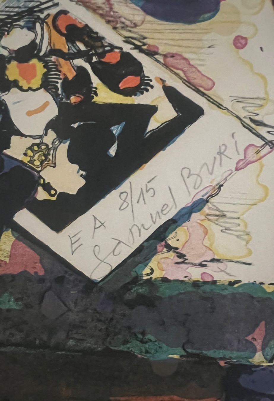 Grafica & Litografie: Samuel Buri, handsigniert, nummeriert – Usato da Rain venduto da Pic-Ass 2
