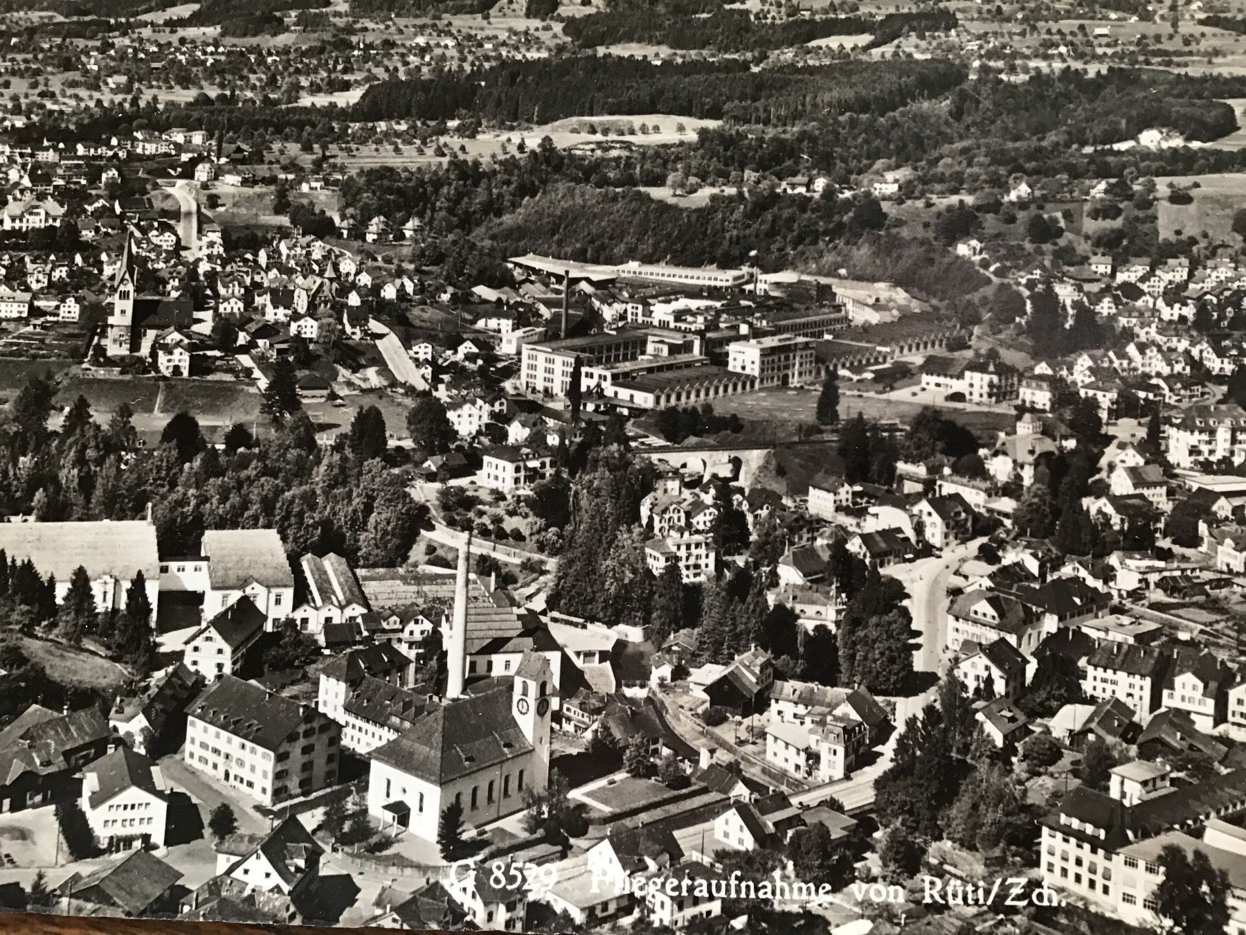 Cartoline postali: Rüti  ZH – Usato da Thierachern venduto da sweden08