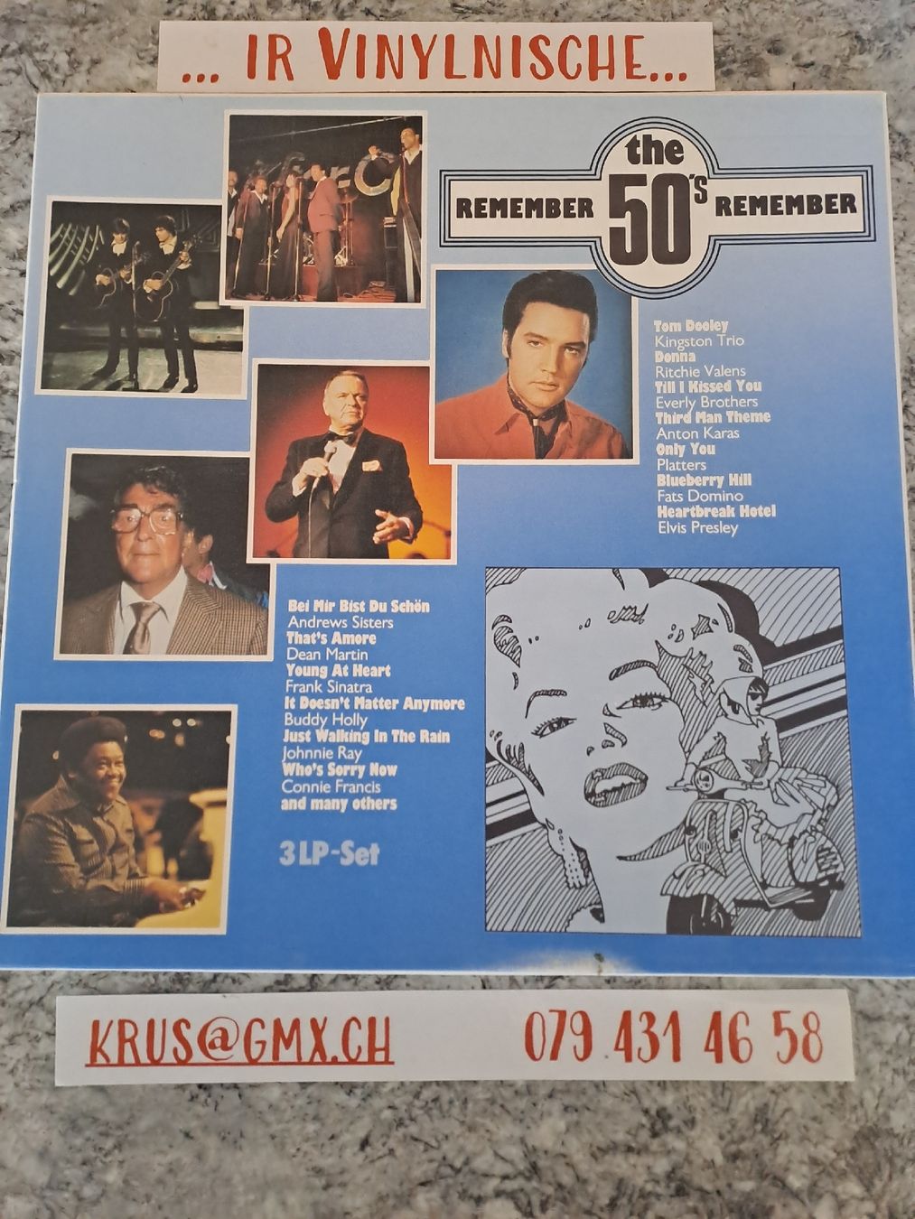 Dischi in vinile: 3 LP Box "Remember The 50's"  SCANA – Usato da Uetendorf venduto da Essiggurken