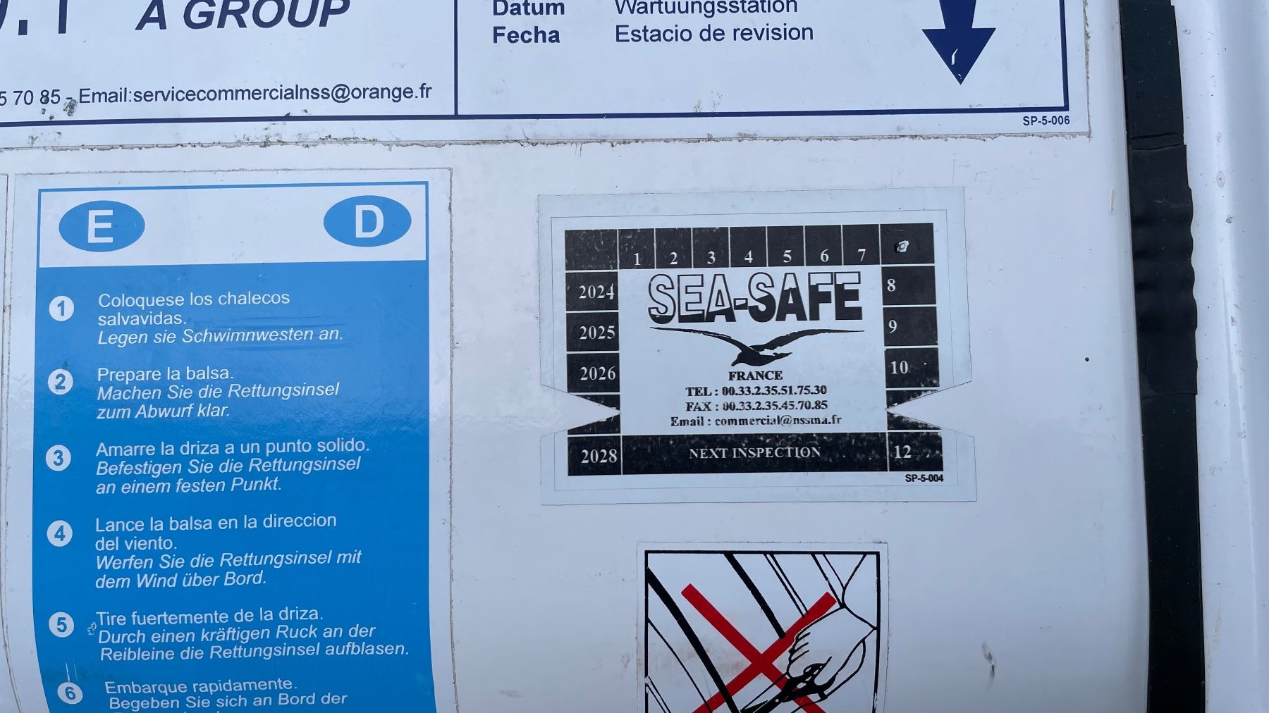 Bateaux: Rettungsinsel SeaSafe PRO-LIGHT – D'occasion à Schwyz par urs_vh5m 4