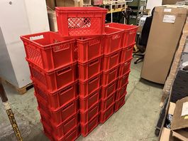 %neue Kunststoffkisten 25 Stk. Serie EF 4221, Inhalt 20,4 L