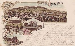 Oberuzwil AK 1899 Litho von C.K.Z.  No.679