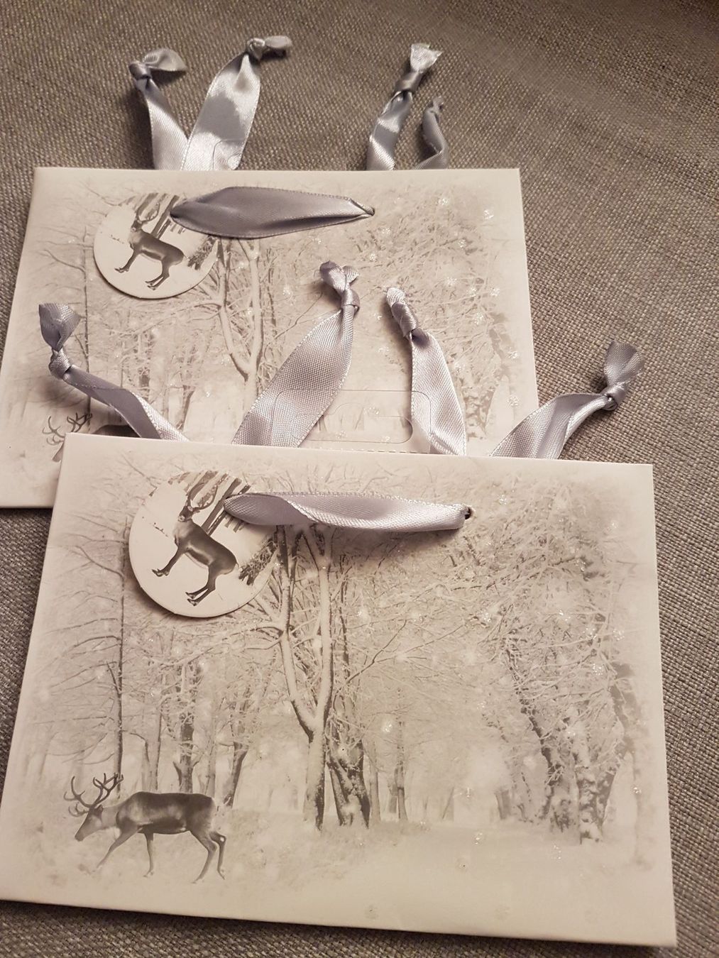 Taschen: 2 x Geschenksäckli mit Winterlandschaft – Neu (gemäss Beschreibung) aus Oberengstringen von Sheera7