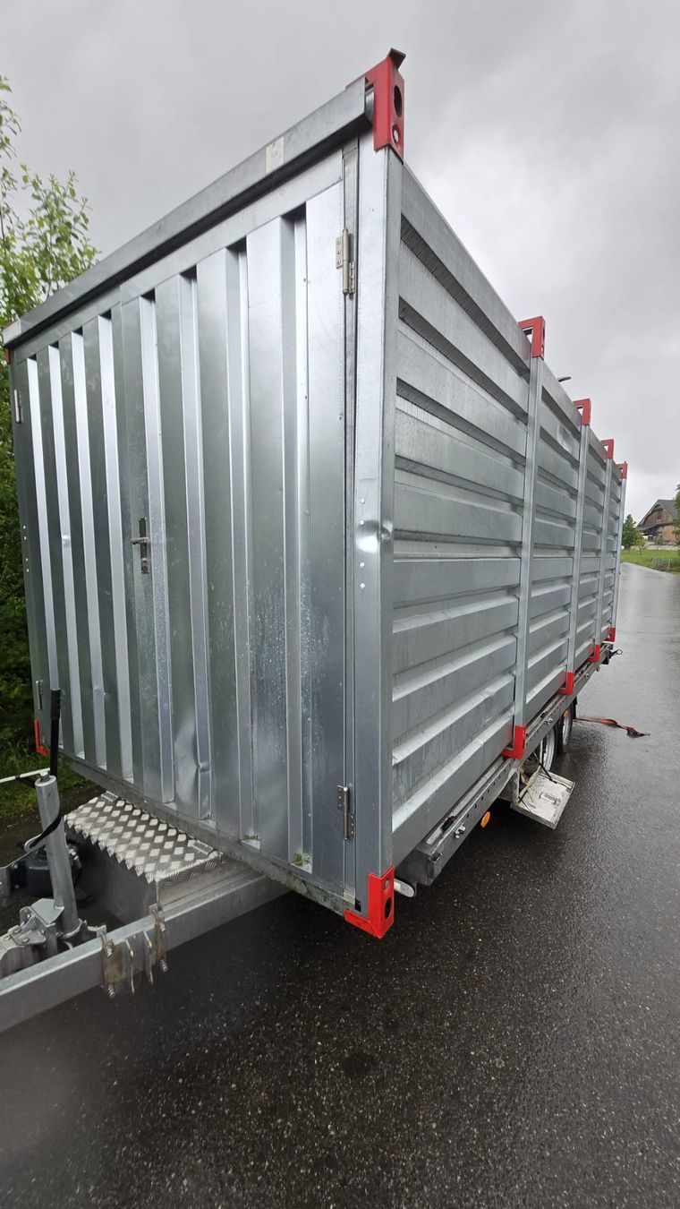 Contenitori edile: Lagercontainer, Container, Metallbox, Garagen, Remise, Lager – Usato da Oberrüti venduto da RST-AG.CH