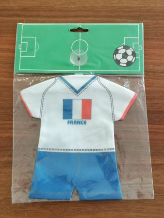 Flagge France Frankreich Mini Trikot Fenster Fahne 18cm