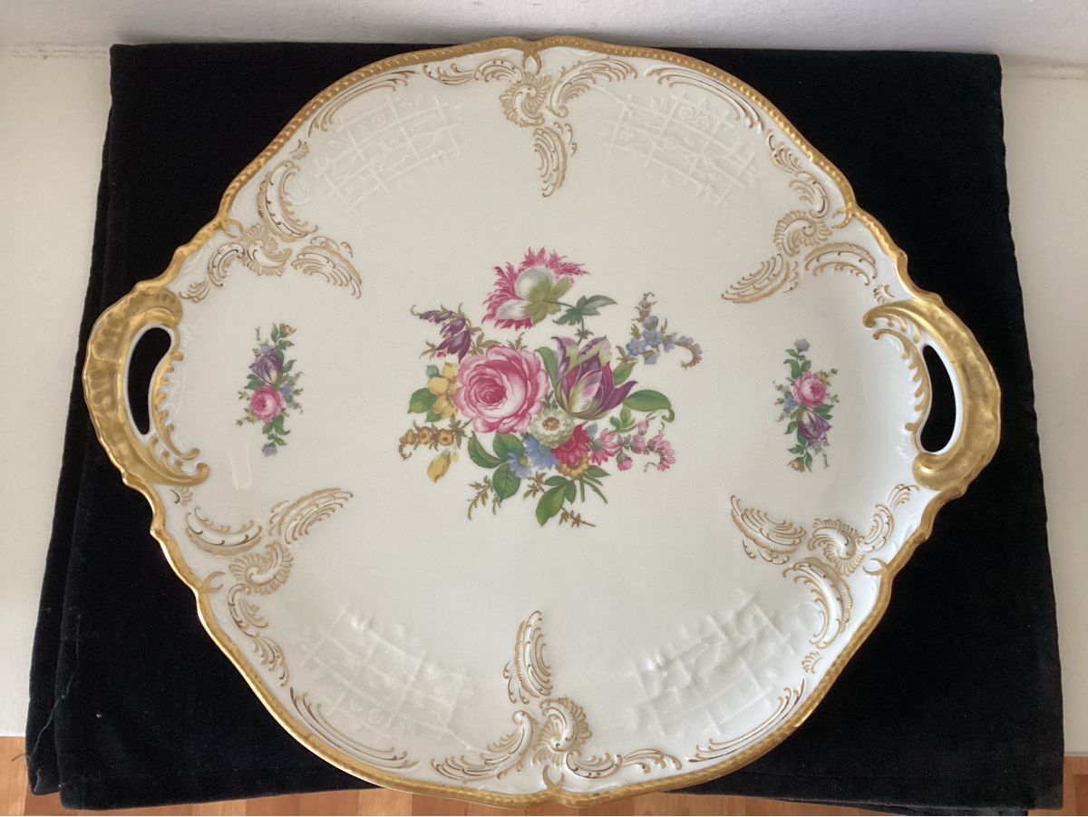 Rosenthal Servierplatten: Rosenthal, Tortenplatte – Gebraucht aus Salenstein von Esprit57