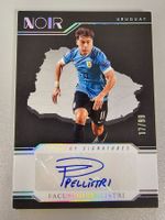 FACUNDO PELLISTRI 2024-25 Panini Noir Signatures/99 Uruguay