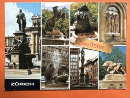 1980 Zürich. Zürcher Brunnen 