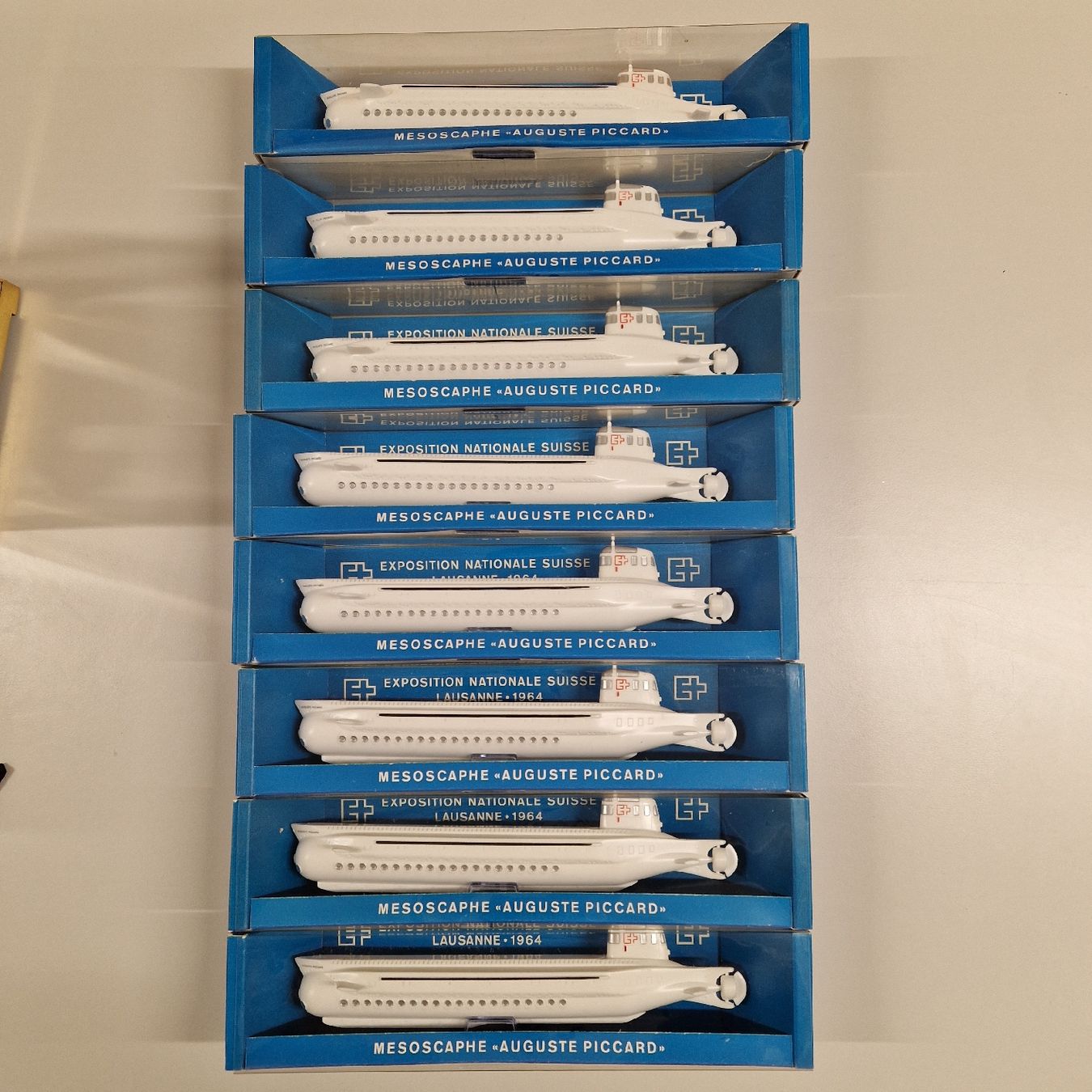 Kit di modellismo & Modellini statici: Mesoscaphe Auguste Piccard Neu – Nuovo e nell'imballaggio originale da Bern venduto da latrouvaillebern 1