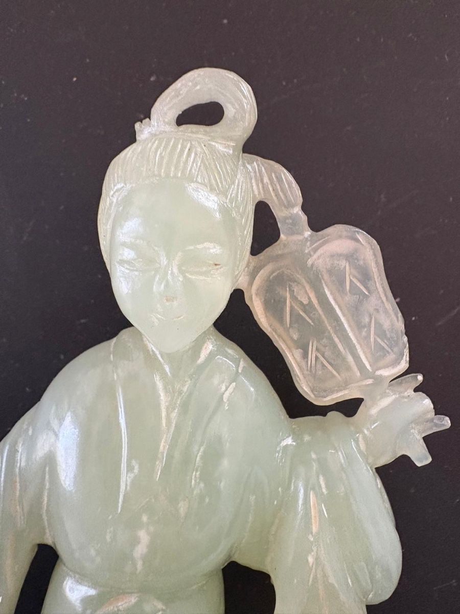 Statuette: Jadefigur China, 19 Jahrhundert – Usato da Affoltern am Albis venduto da dcSwiss 1