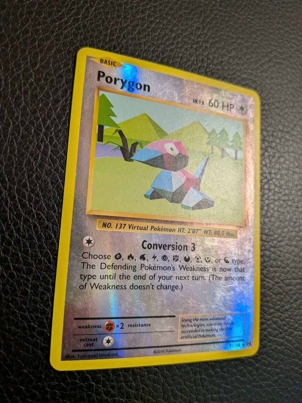 Pokémon Carte collezionabili: Evolutions Porygon reverse 71/108 Ab 1 – Usato da Paradiso venduto da Pkmn10 1