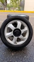 4 originale Hyundai Alufelgen mit Sommerreifen 185/55 R15