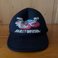 1980s Hawg Wild Harley Daivdson Vintage BIker Trucker Cap