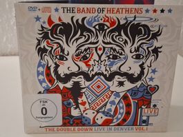 CD+ DVD The Band of Heathens-  Double Down Live Denver Vol 1