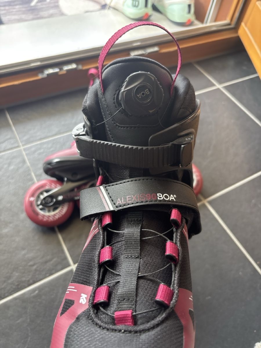 K2 Pattini in linea & Pattini a rotelle: Roller lady k2 Alexis 90 mm pointure 40 – Nuovo e nell'imballaggio originale da Val-d'Illiez venduto da Laurent046 2