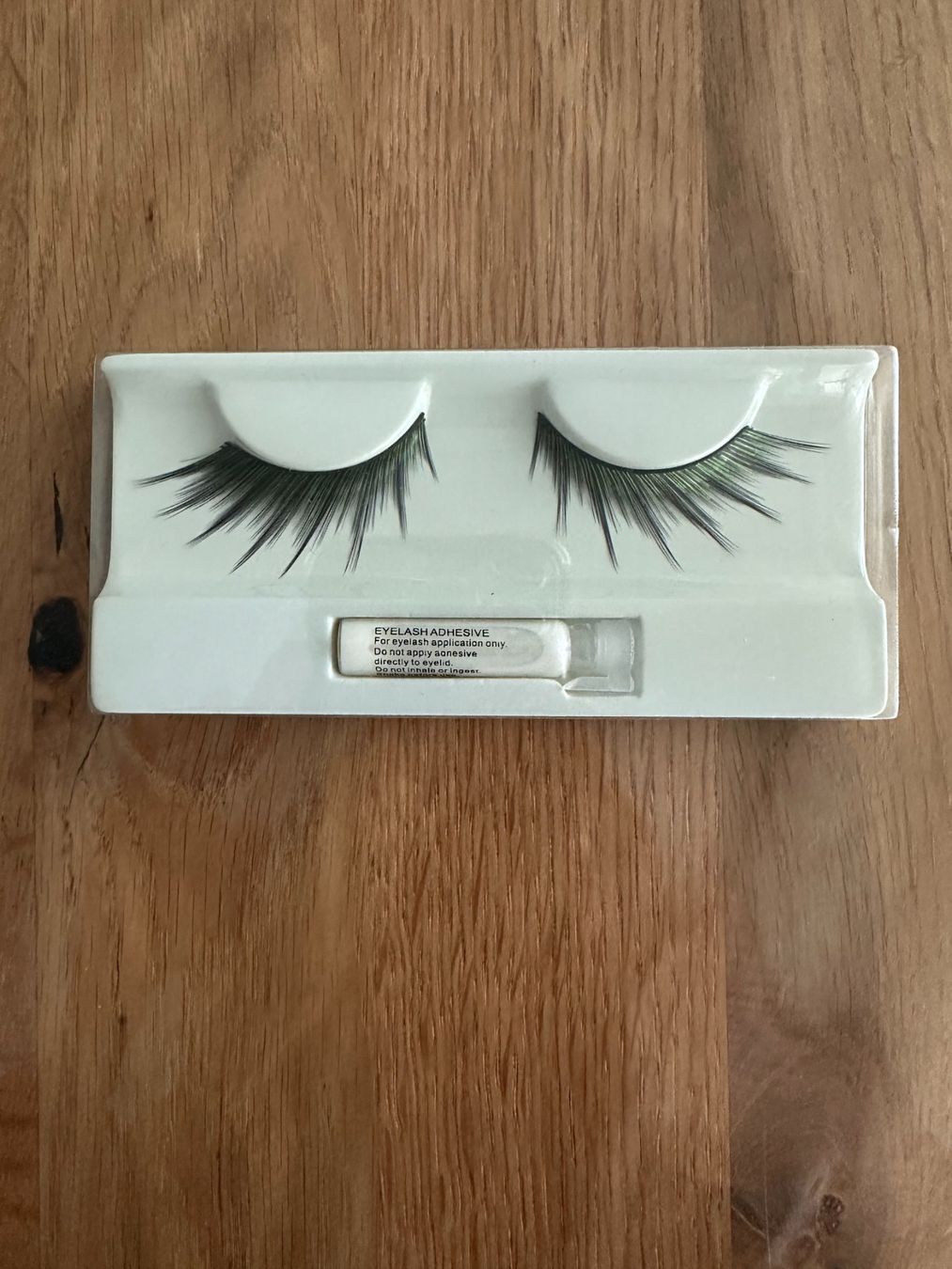 Make-up: Faux cils avec couleur verte – Nuovo (secondo la descrizione) da Courgevaux venduto da Qwertz111320