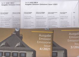 Série complète FDC 2021 dans enveloppe