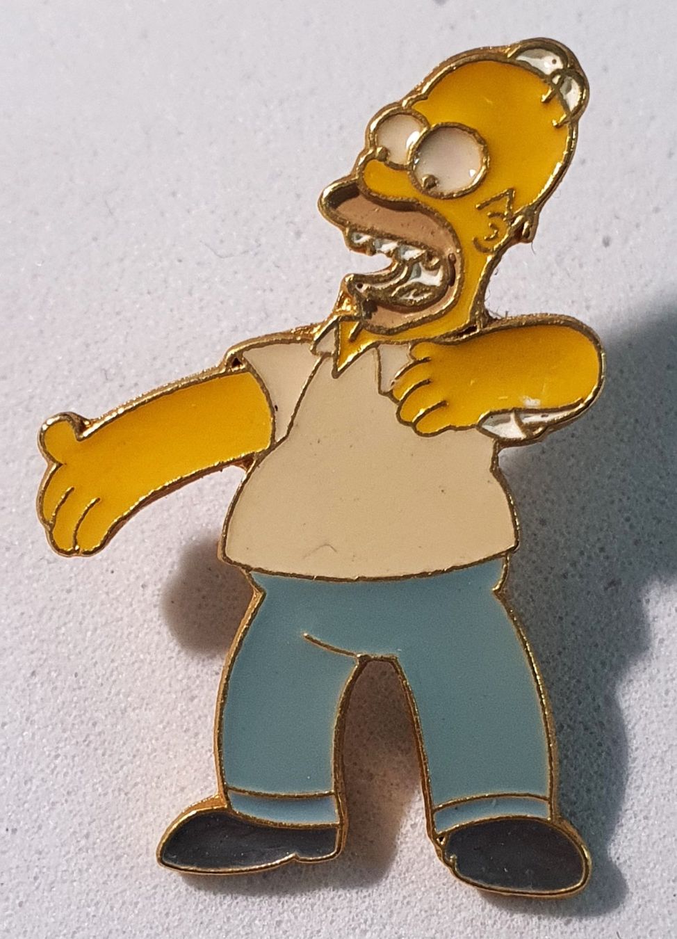 Placchette & Badge: Box255 - Pin Die Simpsons Homer Simpson – Usato da Reinach BL venduto da Boston-Verkauf