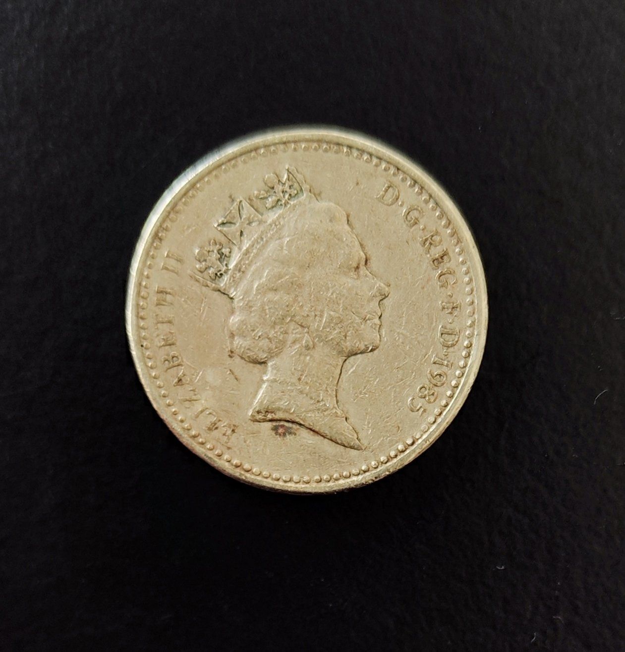 Alle Münzen: 1 Pound Münze Grossbritannien 1985 – Gebraucht aus Lenzburg von Dani_Lenzburg 1