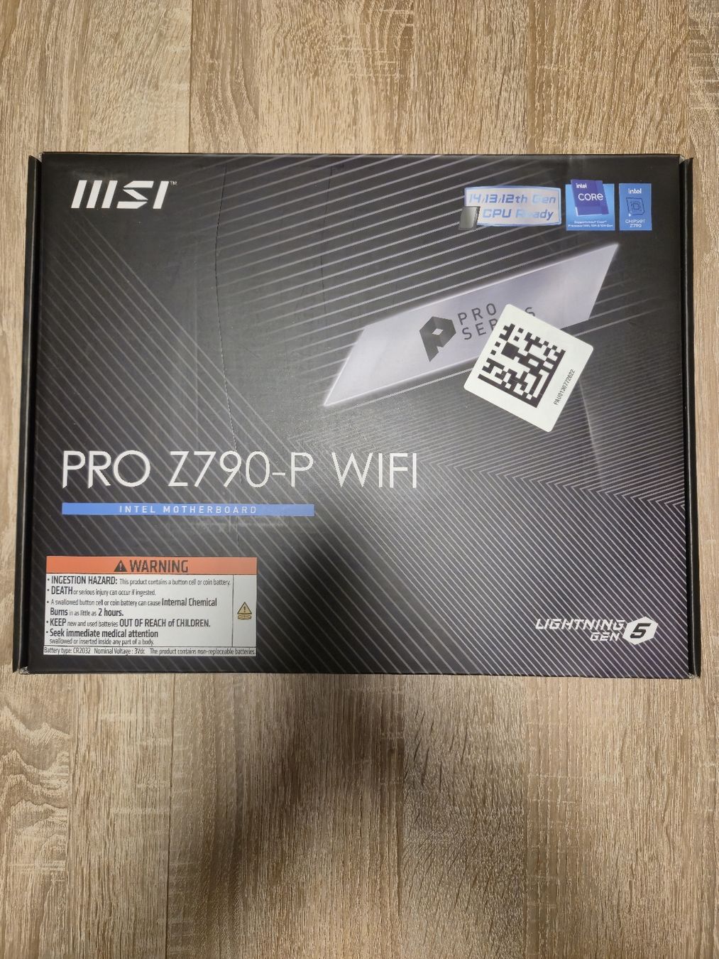 MSI Mainboards: MSI PRO Z790-P WIFI – Neu und originalverpackt aus Frick von dar_r9f9