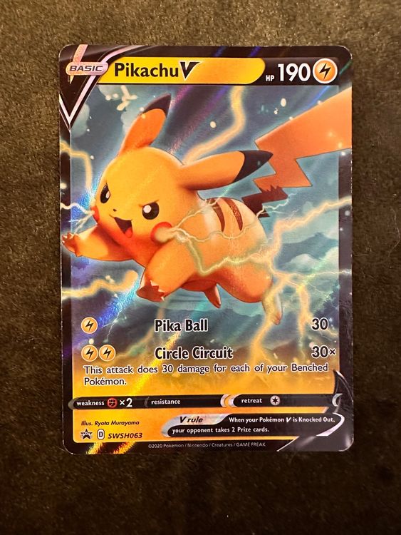 Pokémon Pikachu Karte Pika Ball (Gebraucht) in für CHF 5 – mit ...